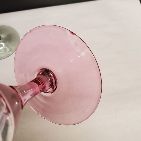 4 Lenox Butterfly Meadow Etched Crystal Glasses Great Condition! - Picture 12 of 13